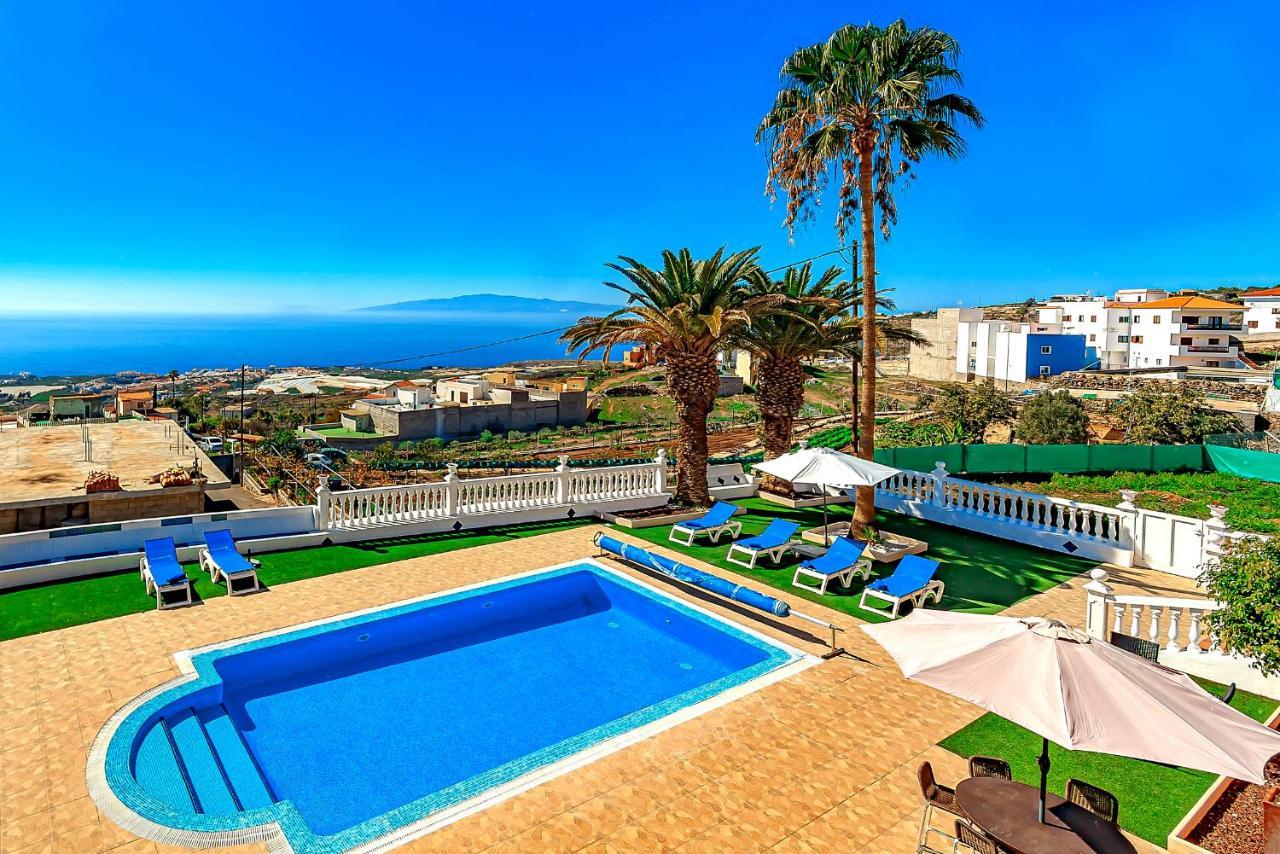 Villa Raquel With Private Pool And Sea View Los Menores Buitenkant foto